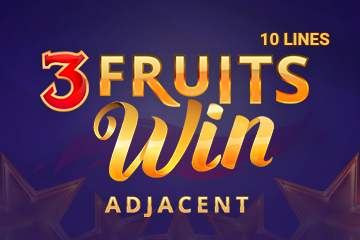3 Fruits Win: 10 lines