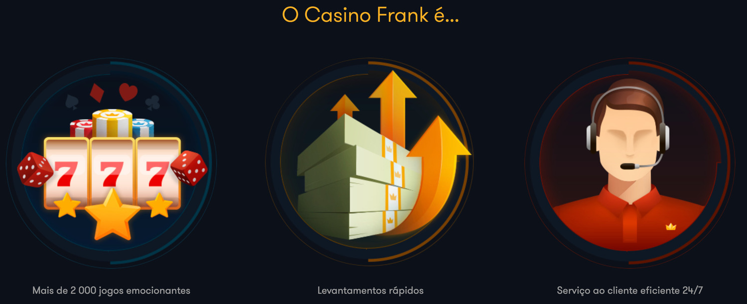 casino frank vantagens